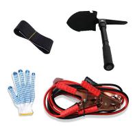 鸣固 车载应急工具包 10件套 灭火器+三脚架+拖车绳+兵工铲+安全锤+电瓶线+魔术贴+手套+反光衣+应急包（单位：套）