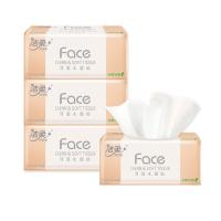 洁柔（C&S） PR078-03E 粉Face 可湿水 3层120抽*3包 （单位：提）