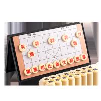 得力（deli） YW110-X 象棋 棋牌套装（棋盘*1+红棋子*16颗+黑棋子16颗） 便携折叠棋盘昆虫系列大号25mm（单位：套）新老包装随机发货 红色 黑色