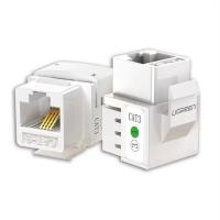 绿联（UGREEN） RJ11电话语音模块 4芯 80184 31*17.3*20mm (单位:个) 象牙白