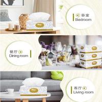 心相印（Mind Act Upon Mind） 商用（金色）盒装纸面巾 D130 190*190MM*2层*130抽*48盒 (单位:箱)
