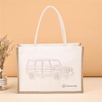 璞莉丝 PLS-S035 亚麻手提袋 35*30*13cm 可定制logo （单位：个）颜色随机发货 起订量100个起订