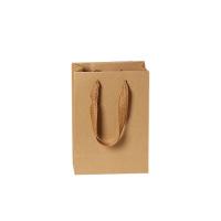 四万公里 牛皮纸手提袋 竖款20CM*10CM*28CM/10个 黄色（单位：个）