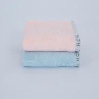 三利（SANLI） TD7114 素文字母毛巾 30*60cm 双条装（单位:组）颜色随机