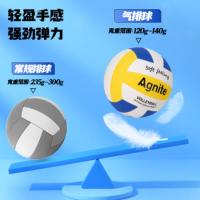 得力（deli） 7号EVA气排球 安格耐特系列 FD302 圆周长720mm-780mm (单位:个) 经典黄蓝白配色