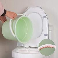 茶花（CHAHUA） 0207  塑料水桶   31CM*25.5CM  （单位：个） 浅绿色