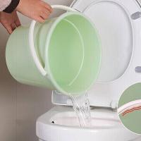 茶花（CHAHUA） 0207  塑料水桶   31CM*25.5CM  （单位：个） 浅绿色