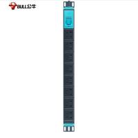 公牛（BULL） GNE-1080 插排 8位总控PDU5米 深灰色（单位：个）新老包装随机发货
