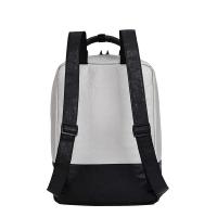 乐上（LEXON） 休闲环保抗撕纸  双肩背包 39*28*12.5cm 白黑色（单位： 个）