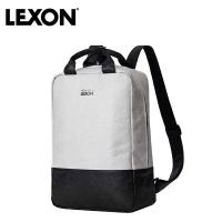 乐上（LEXON） 休闲环保抗撕纸  双肩背包 39*28*12.5cm 白黑色（单位： 个）