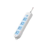 公牛（BULL） GN-601 插排 总控4位 3米（单位：个）蓝白
