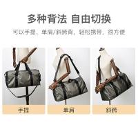 四万公里 SWL1001 旅行健身包 46*25*25cm 黑色 独立鞋仓 (单位:个)