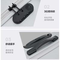 爱华仕（OIWAS） 耐用万向轮拉杆箱 OCX6770 20寸 (单位:个) 银色