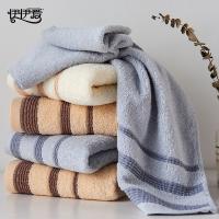 伊伊爱 YBH25259 单纱绅士毛巾 33*72cm 75g（单位：条）颜色随机发货
