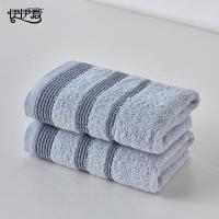 伊伊爱 YBH25259 单纱绅士毛巾 33*72cm 75g（单位：条）颜色随机发货