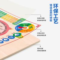 图益（TOI） 日历时钟板 强功能性认知板 拼图 44.5*44.5cm 彩色（单位：个）