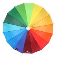 甠焓 QH-SZG231200 半自动直杆创意彩虹伞 55cm*16K(单位：把)