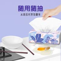 洁柔（C&S） JK213-03A 抽取式厨房纸 纸巾 2层 75抽/包 3包/提 紫色（单位：提）
