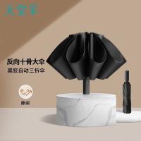 天堂伞 31173静澜 三折晴雨伞 58cm*10骨（单位：把） 颜色随机发货