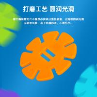 得力（deli）74554 雪花片儿童立体拼图 500片/箱（单位：箱）新老包装随机发货）