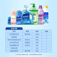 蓝月亮 月亮家族 畅心 七件套(单位：套) 薰亮白1.06kg+风清白兰手洗翻盖500g+柔润樱花内衣洗翻盖500g+风清白兰手洗80g+薰柔顺剂500g+强效厕清500g+茶清1kg