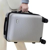 巴天弩（BATANUV） 商务旅行拉杆箱 F968-4 24寸 (单位:个) 冰川银