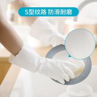 茶花（CHAHUA）C78012 PVC加厚耐用手套 3双装 均码 （单位：组）颜色随机发货