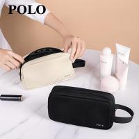 POLO 洗漱收纳包 男女化妆包手拿包200*55*105mm（单位：个）黑色