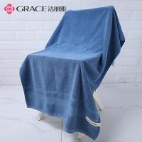 洁丽雅（grace） W0264 抗菌浴巾 70*140cm （单位：条） 430g 材质：100%棉 颜色随机
