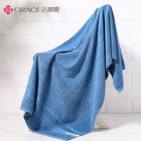 洁丽雅（grace） W0264 抗菌浴巾 70*140cm （单位：条） 430g 材质：100%棉 颜色随机