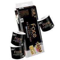 洁柔（C&S） JJ095-11 有芯 黑Face 加厚 4层 180克*10卷 卫生纸 （单位：提）