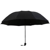 艾逸瑶选 YS-1849 贝尔10骨黑胶晴雨伞 60cm*10K(单位：把)