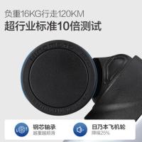 爱华仕（OIWAS）OCX6641-20 拉杆箱 前开盖可充电万向刹车轮 43.7L (单位:个) 黑色/银色