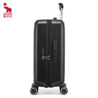 爱华仕（OIWAS）OCX6620-24 拉杆箱 PC材质减震飞机轮坚固加厚拉杆干湿分离 63.3L (单位:个) 黑色/银色