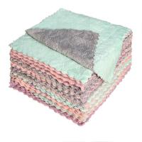 海斯迪克 HK-850 双色吸水抹布 25*25cm（单位：包）
