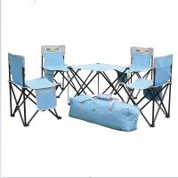 纵贯线（Seashore） ST-110 桌椅套装六件套 椅子:36*36*60cm+桌子:46*46*40cm+袋子:62*17*18cm (单位: 套)
