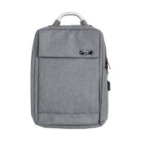 巴天弩（BATANUV） JC-BTN-F2133 休闲商务轻便双肩包 43*30*10cm (单位: 个)银灰色