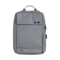 巴天弩（BATANUV） JC-BTN-F2133 休闲商务轻便双肩包 43*30*10cm (单位: 个)银灰色