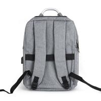 巴天弩（BATANUV） JC-BTN-F2133 休闲商务轻便双肩包 43*30*10cm (单位: 个)银灰色