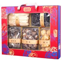 富昌 菌品天下礼盒 礼盒装 黑木耳200g 花菇200g 银耳150g 鹿茸菇100g 竹荪36g 1盒/箱 (单位:盒)