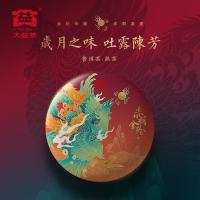 大益（TAETEA） 普洱茶 礼盒装 赤羽金轮熟茶 357 (单位:盒) 6年陈料