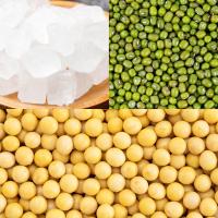 米妹妹（MIMEIMEI） 清凉一夏解暑粮方 杂粮组合 800g 混色（单位：袋）配置：东北绿豆300g、豆浆豆300g、精选冰糖200g