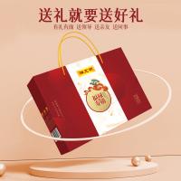 陈克明 礼盒装 福禄寿禧面条 450克*4包 10盒/箱 (单位:盒) 鸡蛋龙须挂面*1+鸡蛋风味挂面*1+麦香挂面*1+原味挂面 *1
