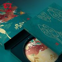 大益（TAETEA） 普洱 生茶 赤羽金轮礼盒 357g*1饼 (单位:盒)