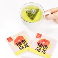 忆江南 柚香乌龙茶 清爽袋泡茶 45g (单位:盒) 红色