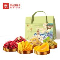 良品铺子 果干诱惑 CS-N08 芒果干108g蔓越莓干100g无核白葡萄干180g黄桃果捞300g猕猴桃片100g新疆即食枣100g (单位:箱)