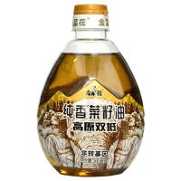 金菜花 高原双低菜籽油 压榨 非转基因 500ml (单位:瓶)