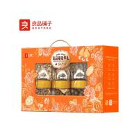 良品铺子 甄果华礼 CS-N03 开心果180g紫衣腰果170g奶香夏威夷果200g奶香巴旦木150g手剥小白杏230g薄皮核桃110g (单位:箱)