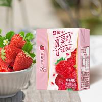 蒙牛 小真果粒牛奶 草莓味 Q萌装 125ml*36盒 (单位:箱)