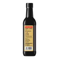 千禾 零添加酱油 特级 生抽 500ml (单位:瓶) 黑色